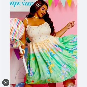 NWT!!! My Little Pony x Unique Vintage Dress Size Medium 🌈🦄